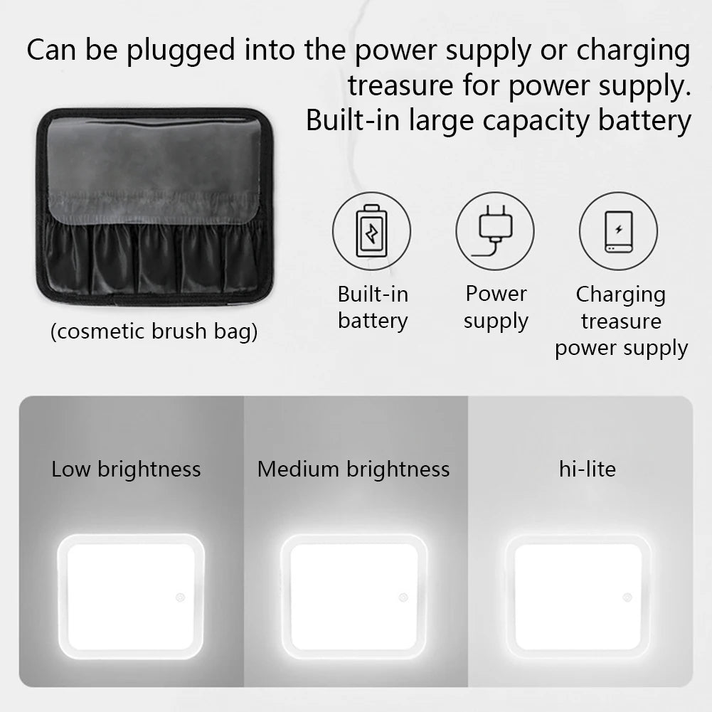 Portable LED Makeup Bag