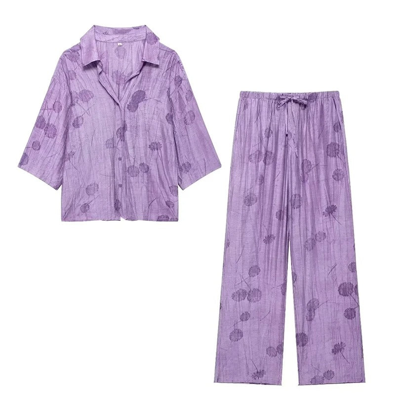 Jacquard Loose Women's Set