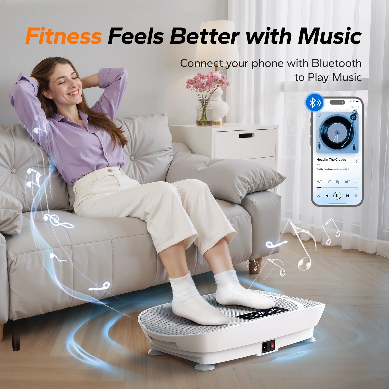 Vibration Plate Exercise Machine