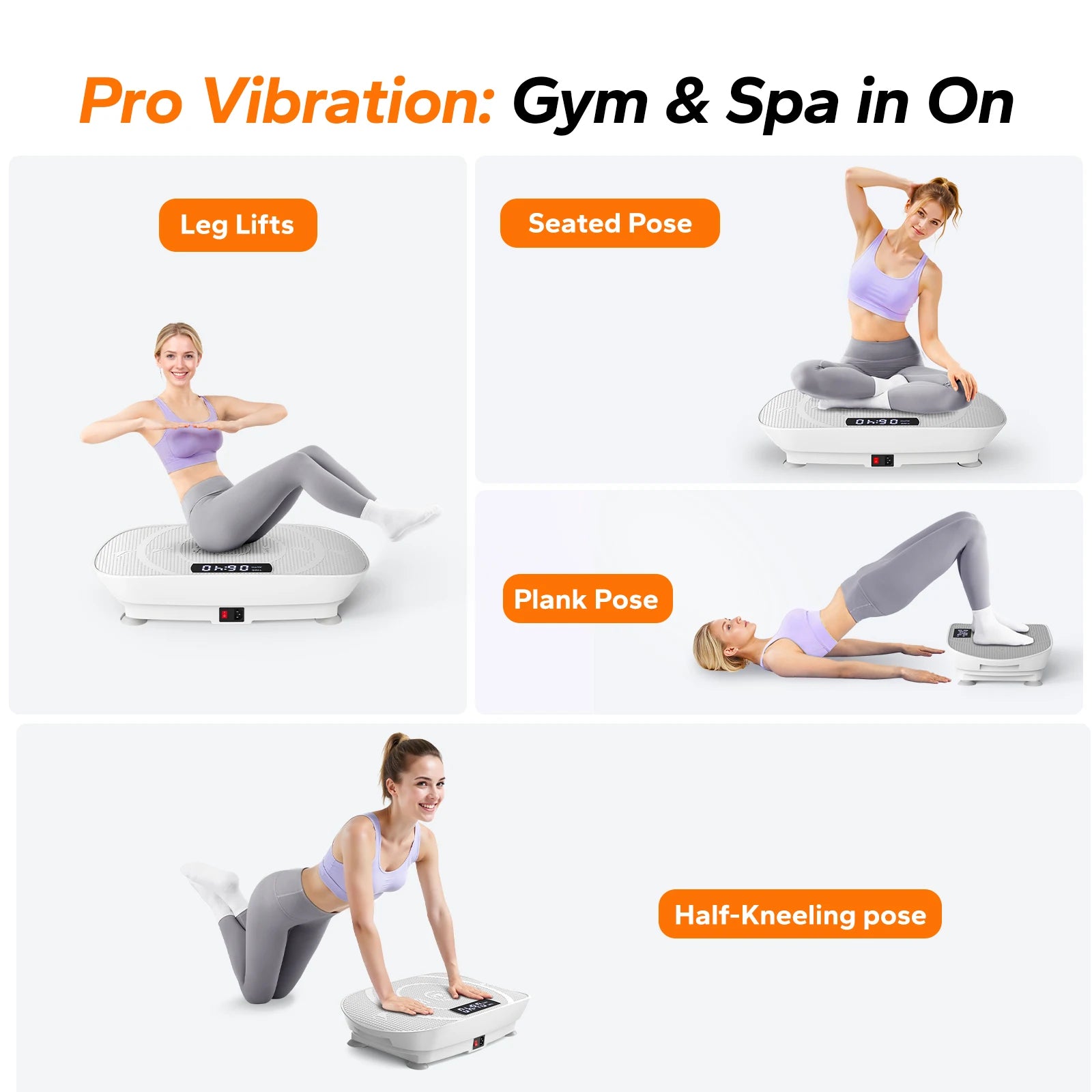 Vibration Plate Exercise Machine