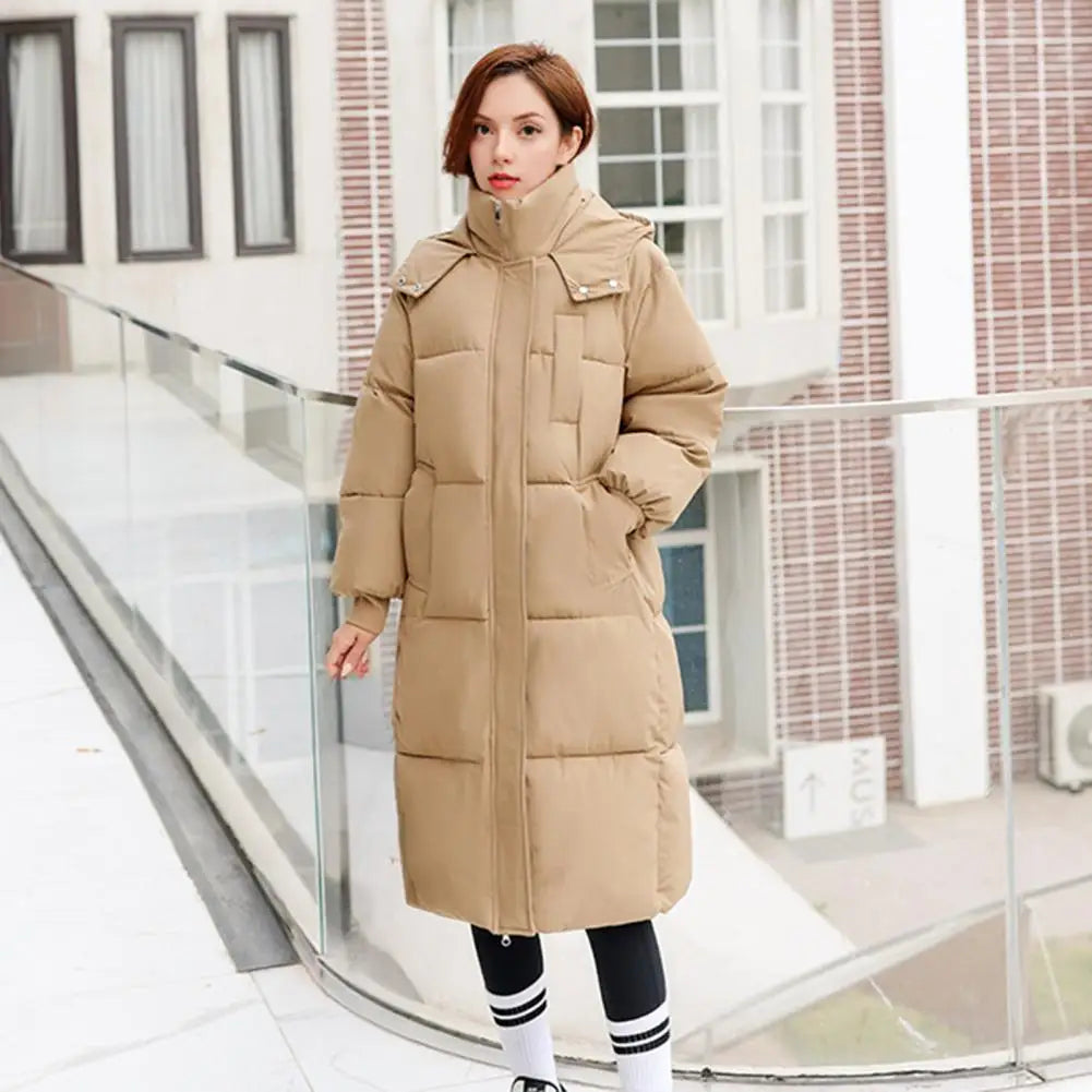 Women Puffer Over-Knees Coat