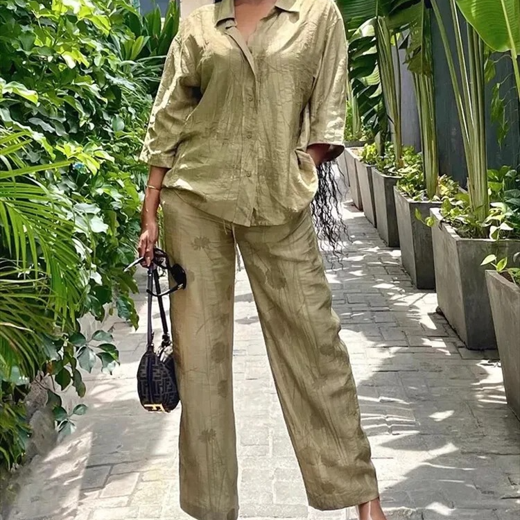 Jacquard Loose Women's Set