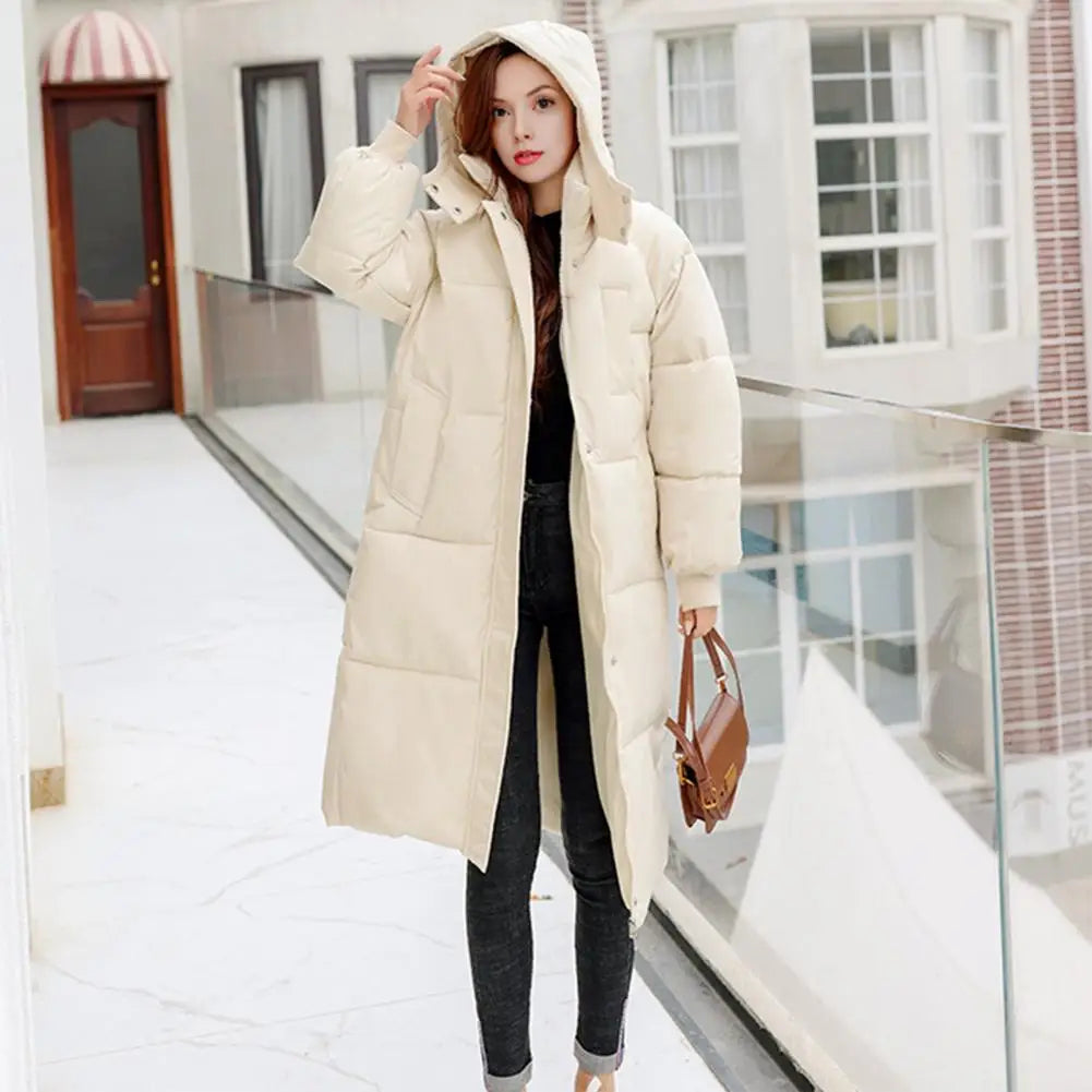 Women Puffer Over-Knees Coat