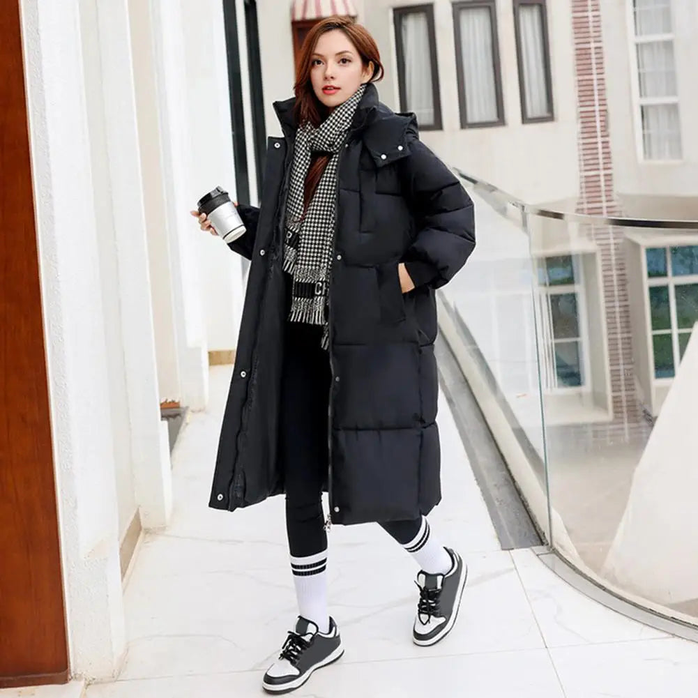 Women Puffer Over-Knees Coat