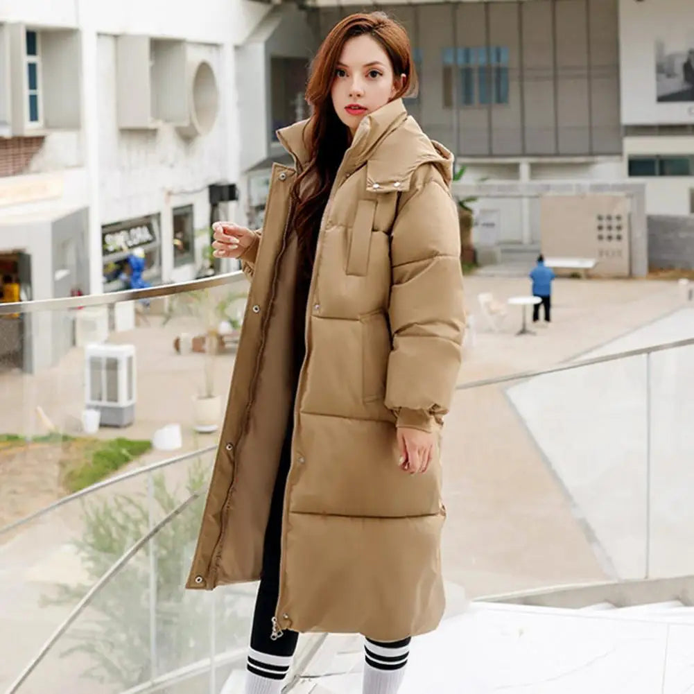 Women Puffer Over-Knees Coat